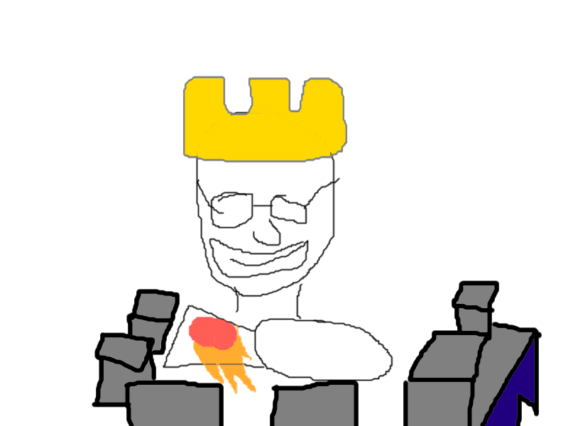 XkloNight's tweet photo. @ClashRoyale @Seth_Supercell @ClashofClans for me he is still the king https://t.co/nZJYyEV5Pr