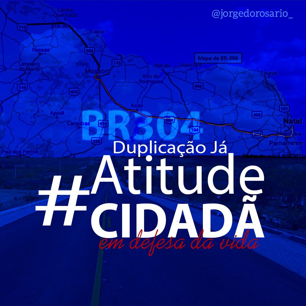 jorgerosariorn's tweet photo. É uma antiga demanda para o nosso Estado, e fica cada vez mais clara a necessidade de uma melhor infraestrutura na nossa 304. 
não é somente conforto, é pela preservação de vidas. É também por mais desenvolvimento para uma rota industrial e comercial tão importante. https://t.co/a4A3RK7xFS