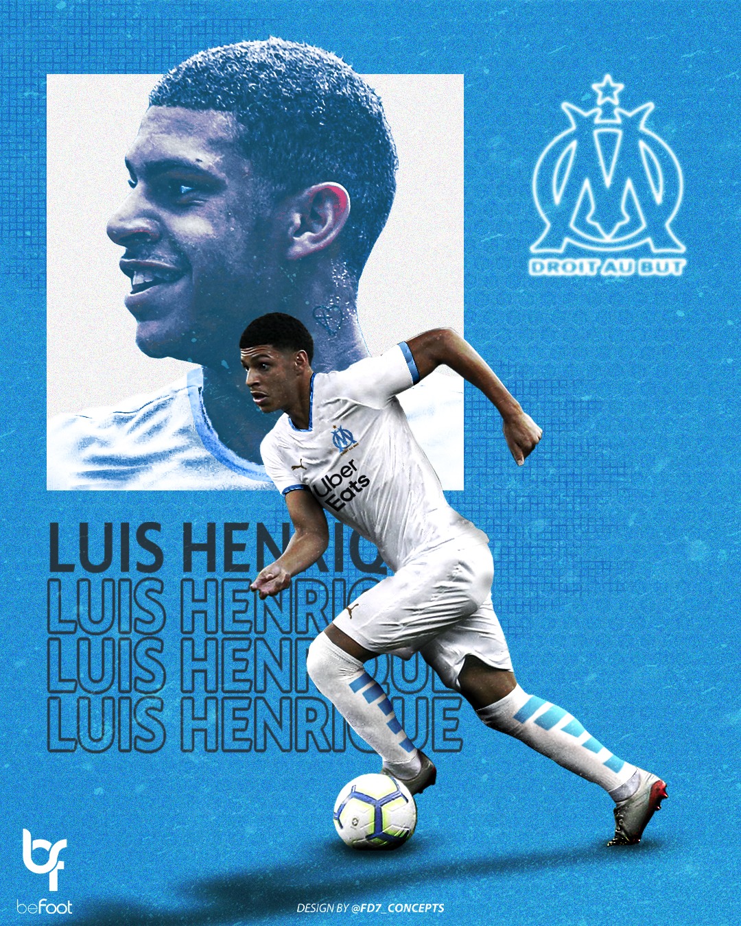 Transfer ban do Olympique travou ida de Luis Henrique ao São Paulo