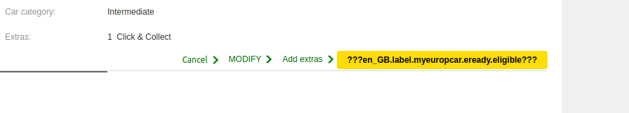 Been through three broken car hire websites before managing to successfully hire a car with <a href="/Europcar/">Europcar Torreon</a> - even so, on the confirmation page you've got a glaring ???javascript??? error???

Come on guys..