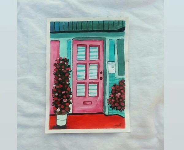 Rohini_1809's tweet photo. Pink door & Roses 🌹
.
Reference : @pinterest
.
#pinkdoor #pink #pinterest #watercolor #asthetic #painting #roses #pinterestinspired #rosepot #tumblr #art #artist #color #critiquing._.colors #artoftheday #artwork #artistsoninstagram
https://t.co/fliH5aqGXS https://t.co/4KeZ85ecIz