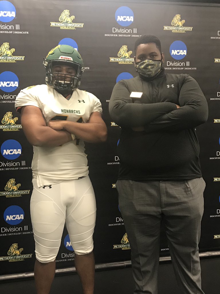 IssaBaggett34's tweet photo. I want to thank @Coach_Morris66 for the invite to Methodist University. 🦁 https://t.co/6eKcRLTXUO