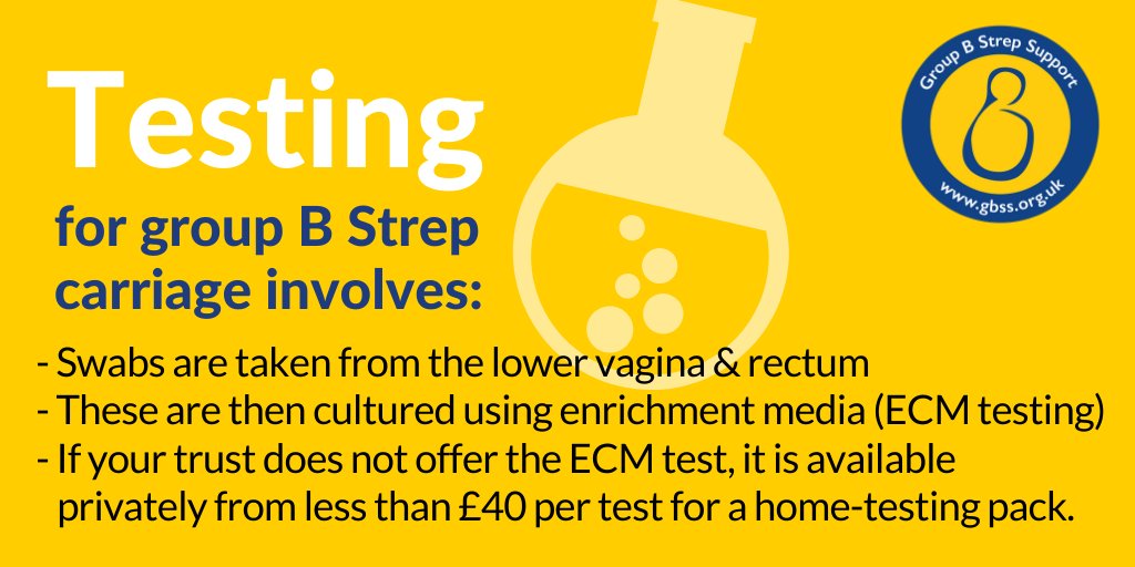 GBSSupport's tweet photo. Carrying group B Strep is a key risk factor for a newborn baby developing severe infection. Why guess if Mum's carrying it?  Why not test?
#WhyGuess #groupBStrep https://t.co/tISZ7XocVy