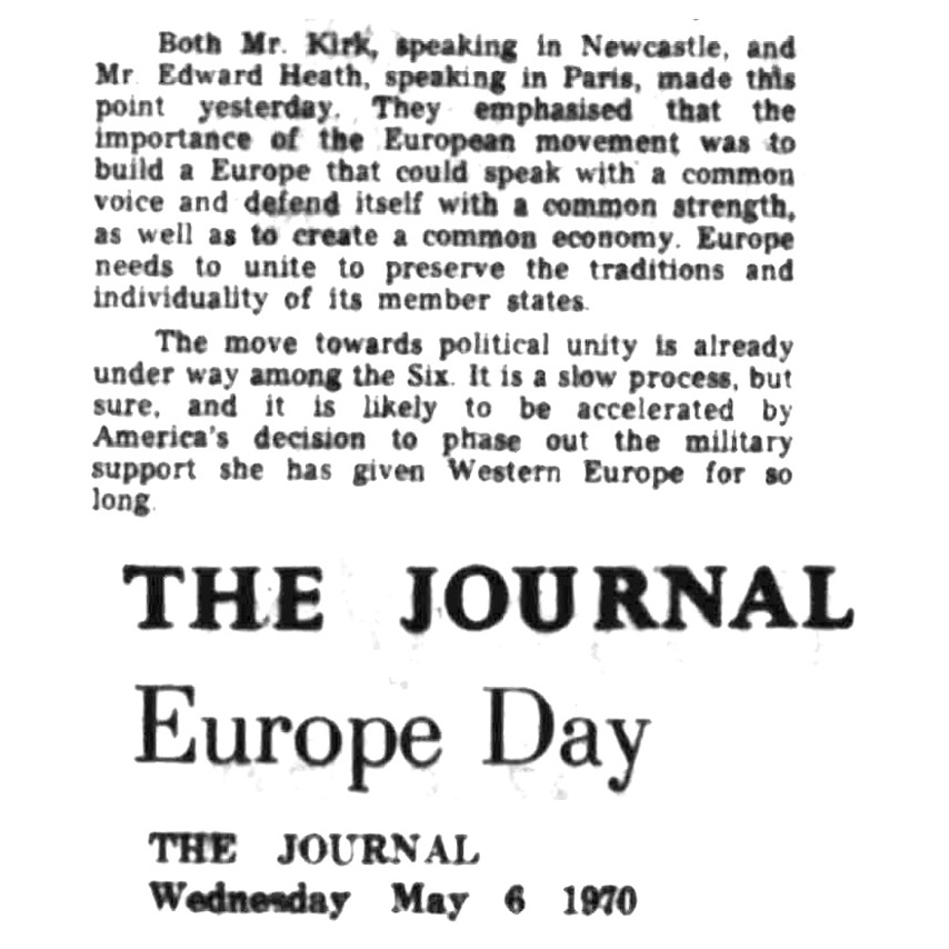 8. Increasing political influence in wold affairs is one of the biggest arguments put forward for joining. It can be found in the arguments of Peter Kirk, and the maiden speech of Winston Churchill’s grandson.