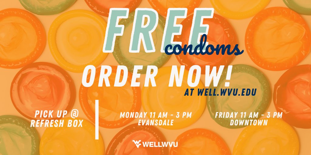 The Condom Caravan is back, but this time, it's FREE!

Be safe. Protect yourself and others. Place your order for condoms, dental dams and lubricants here:
🔗  bit.ly/2MrUzuP

Supplies can be picked up at the Refresh boxes on both campuses. 

Details ⬇️