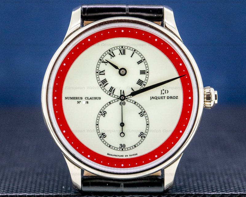 EuropeanWatchCo's tweet image. Jaquet Droz Le Regulateur 18K White Gold LIMITED. bit.ly/361e3iw

#JaquetDroz
#Regulateur
#Horology