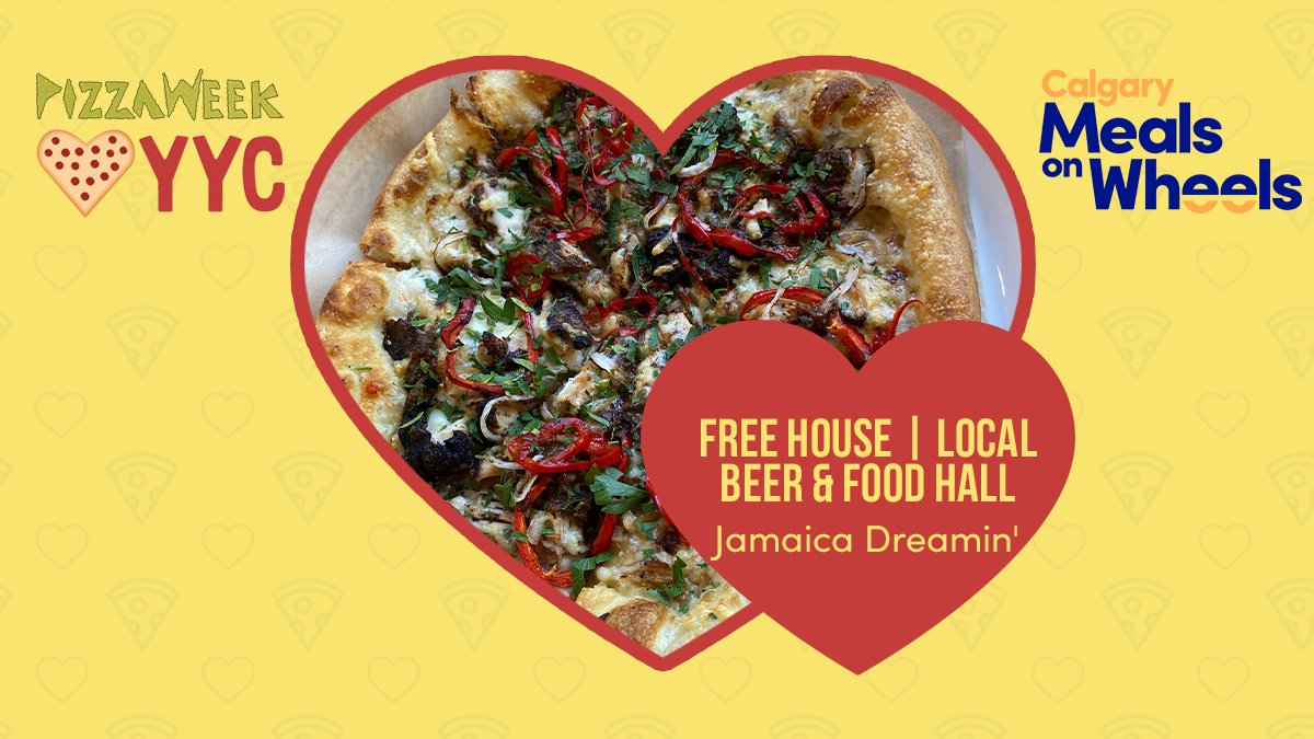 Jamaica Dreamin' is what you'll be doing after tasting @ freehouseyyc'spizza with spiced jerk chicken, caramelized onions, jerk BBQ sauce &amp; pickled fresno peppers.  Dream away!

#YYCPizzaWeek2020
#YYCsbestpizzas #YYC #YYCSupportlocal #YYCPizza