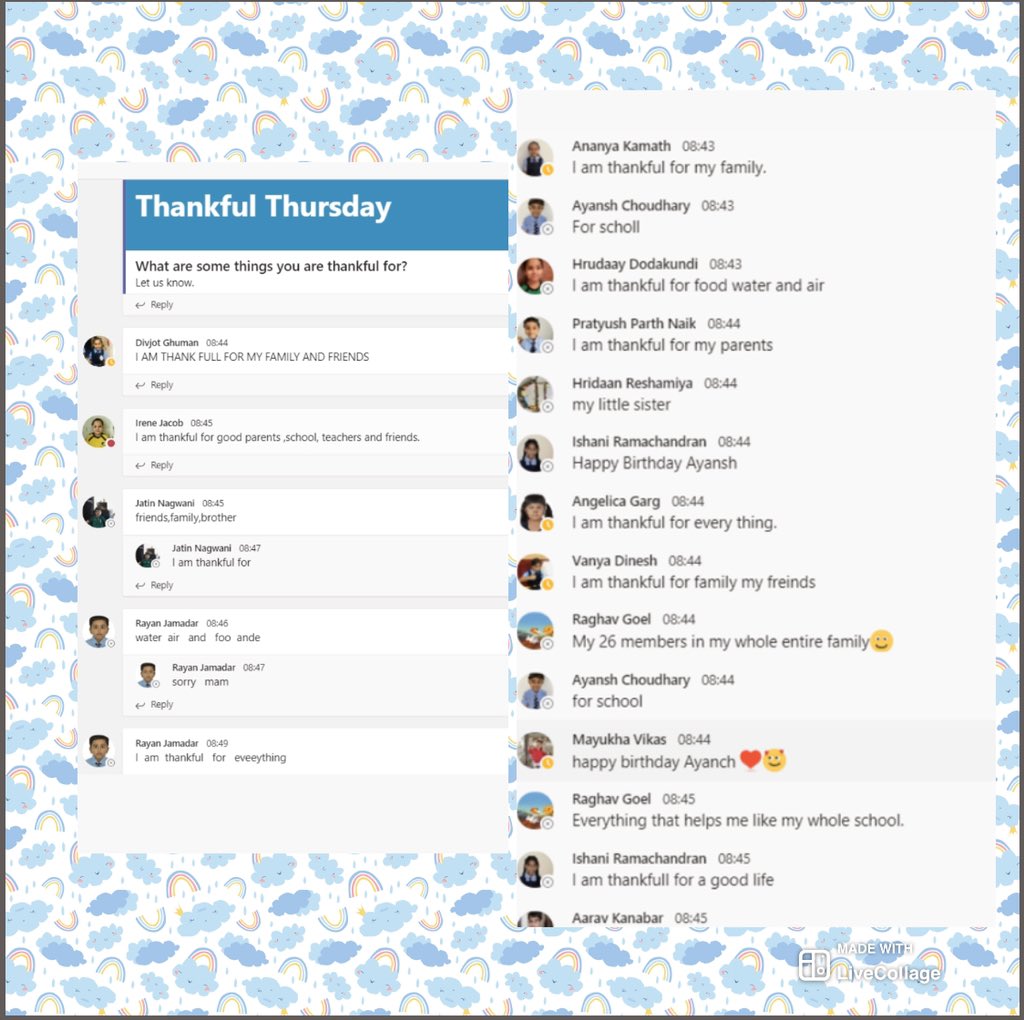 Anchal misri (@misri_anchal) on Twitter photo <a href="/Stephy1918/">Stephanie Fanthome</a> <a href="/DxbModern/">GEMS Modern Academy</a> <a href="/KNargish/">Nargish Khambatta</a> <a href="/GMA_Primary/">@GMA_Primary</a> <a href="/ElizabethJohn00/">ELIZABETH JOHN</a> <a href="/raak1996/">Anees Fathima</a> <a href="/NishiMohan2/">Nishi Mohan</a> <a href="/Priyasandeep05/">Priyadarshini</a> <a href="/Sulakshana_dxb/">Sulakshana Das</a> Being thankful with a grateful heart#Thankful Thursday#Our way to start the day# Team 2D <a href="/Sirisha_81/">Sirisha Batlanki</a> <a href="/Stephy1918/">Stephanie Fanthome</a> <a href="/DxbModern/">GEMS Modern Academy</a> <a href="/KNargish/">Nargish Khambatta</a> <a href="/GMA_Primary/">@GMA_Primary</a> <a href="/ElizabethJohn00/">ELIZABETH JOHN</a> <a href="/raak1996/">Anees Fathima</a> <a href="/NishiMohan2/">Nishi Mohan</a> <a href="/Priyasandeep05/">Priyadarshini</a> <a href="/Sulakshana_dxb/">Sulakshana Das</a> Being thankful with a grateful heart#Thankful Thursday#Our way to start the day# Team 2D <a href="/Sirisha_81/">Sirisha Batlanki</a>