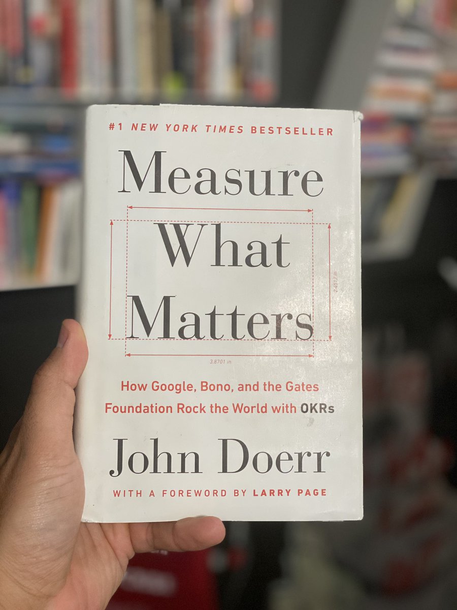 A must read book by <a href="/johndoerr/">John Doerr</a>. It was so impactful, I had to read it twice!