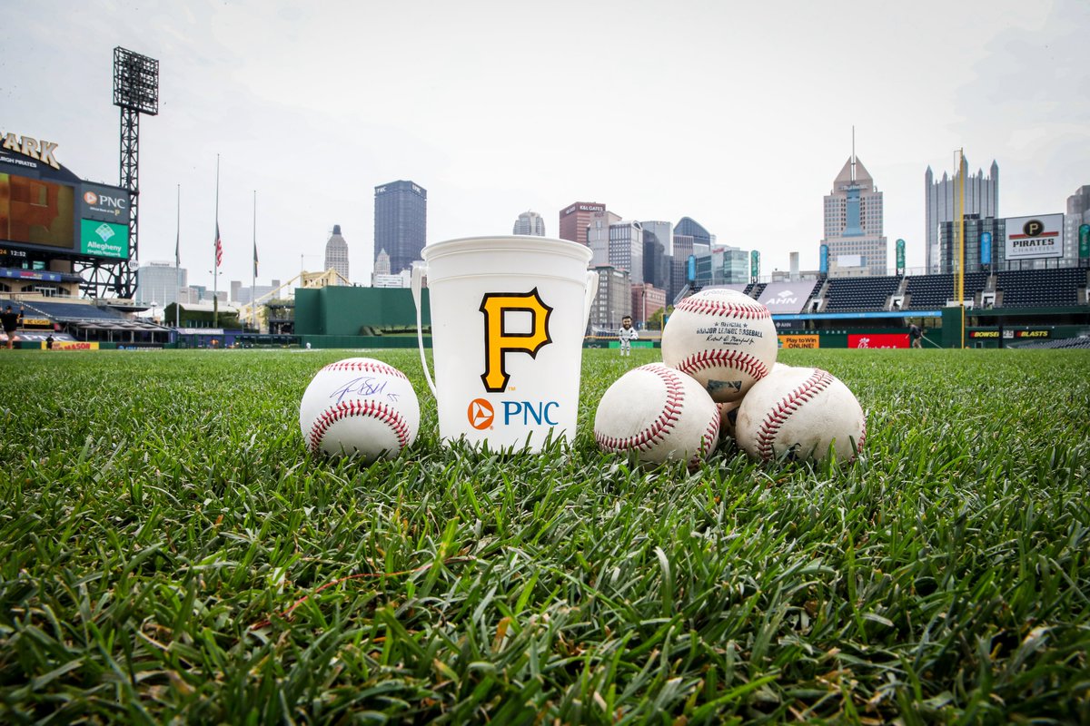 RETWEET THIS now for a chance to win some foul balls we’ve been collecting AND a Josh Bell signed baseball!