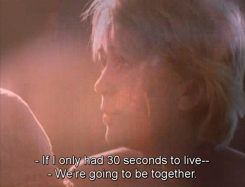 XenaWatch's tweet image. So while Xena is being killed ON PURPOSE to become a ghost to kill Yodoshi, she is envisioning Gabrielle....and Akemi.  Seriously?  

#XenaMarathon 
#XenaWarriorPrincess 
#XenaRevival