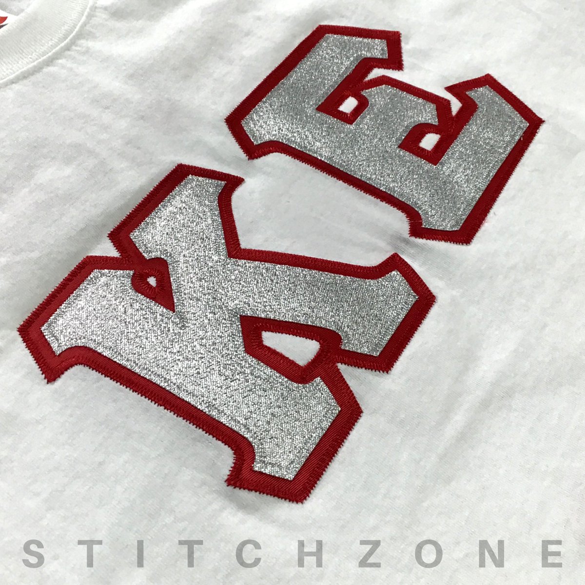 StitchZone's tweet image. #KappaEpsilon #ΚΕ puts a little bling in it with our #silverglitter pattern
.
@stitchzone 
.
#stitchzone #greek #greeklife #fraternity #sorority #sale #apparel #clothing #customembroidery #greekapparel #greekclothing #greekgear #gogreek #greekthreads #customflag #greekletterflag