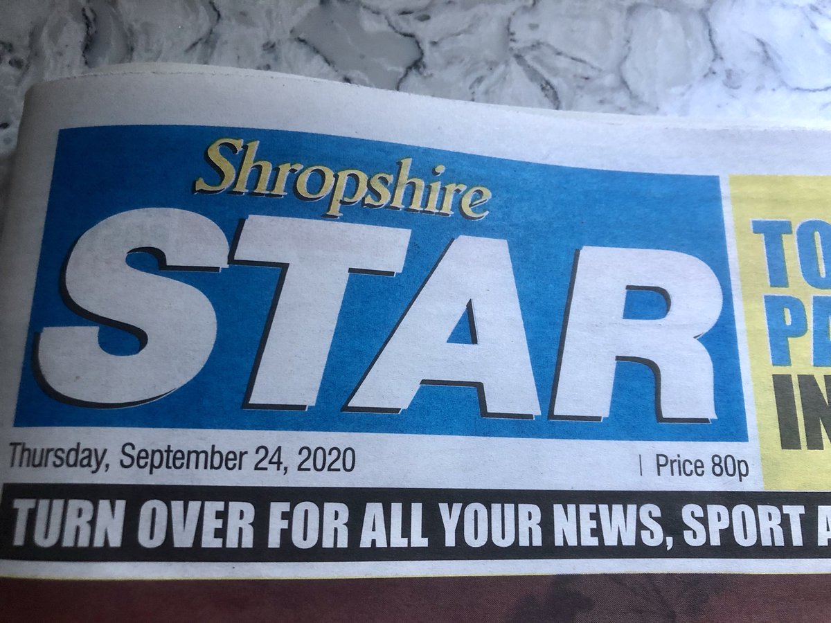 Aneedtopaint's tweet image. Just bought the local paper, the  ⁦@ShropshireStar⁩ and I see my image has been used, showing this weeks #CloudInversion from #TheLongMynd 🤗🌞📸 #Shropshire