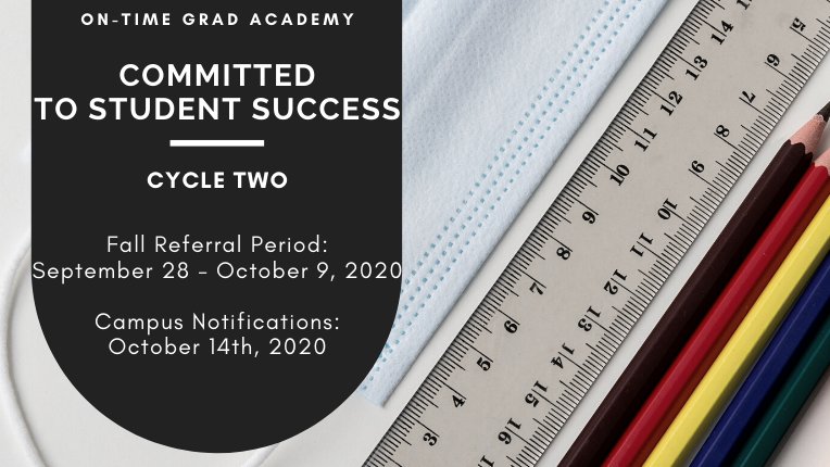 The referral period for the second cycle of our accelerated learning program will open in a few days! #HISD We are proud to work with our #houston area high schools so that we can meet the needs of all students.