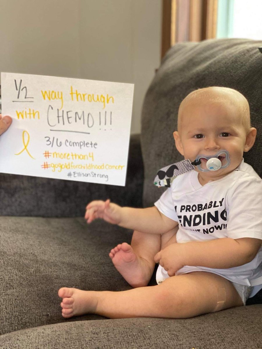 HayesTough_org's tweet photo. To finish out #ChildhoodCancerAwarenessMonth, we have partnered with @EnsoRings. For every donation of $50 or more, you will get a coupon code valued at $50 to EnsoRings as a thank you from us. Let’s raise as much as we can for this warrior, Ellison! https://t.co/YSM742BoHn https://t.co/xZxKheTe7L