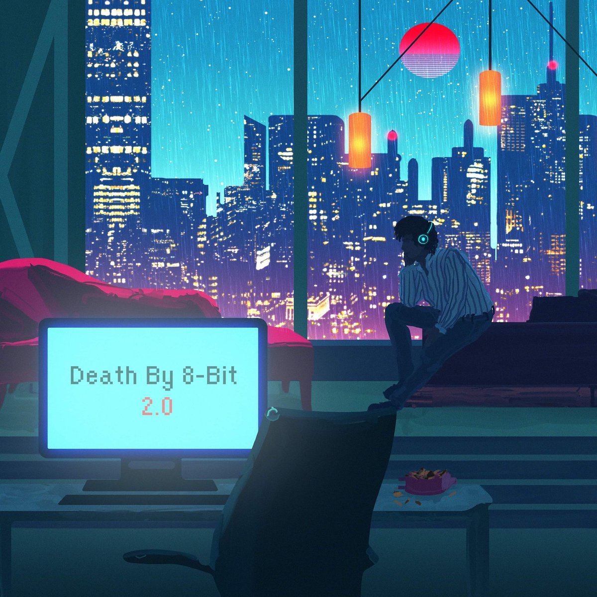 Derrster's tweet image. **New Album**
Death By 8-Bit 2.0 Out Now 

spoti.fi/3i0FBXE