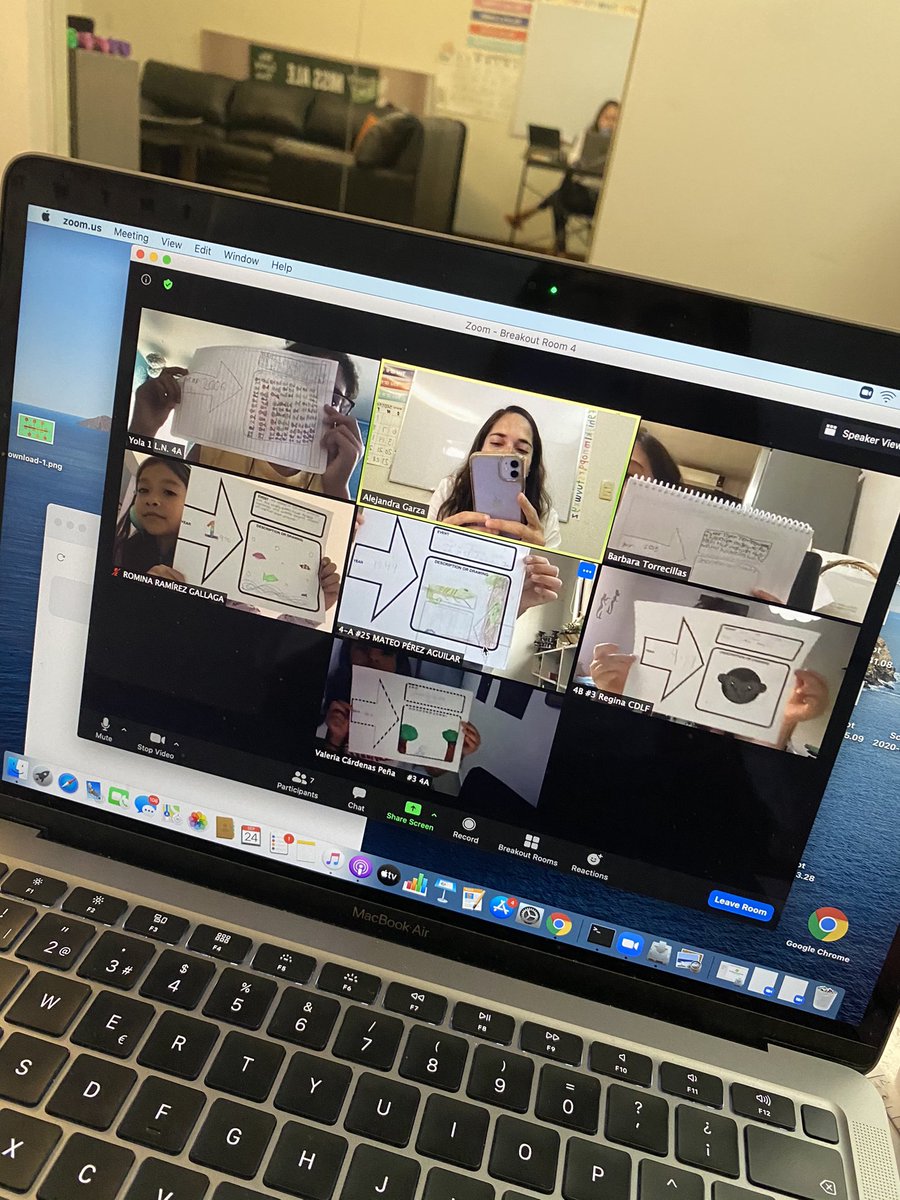 Project accomplished! Timeline in @zoom_us !!! Students worked in breakout rooms! They chose an event from the <a href="/zsllondonzoo/">London Zoo</a> timeline and did their own! <a href="/latinamericans2/">latinamericanschool</a> @EL_ASCD #proudteacher #fourthgraders