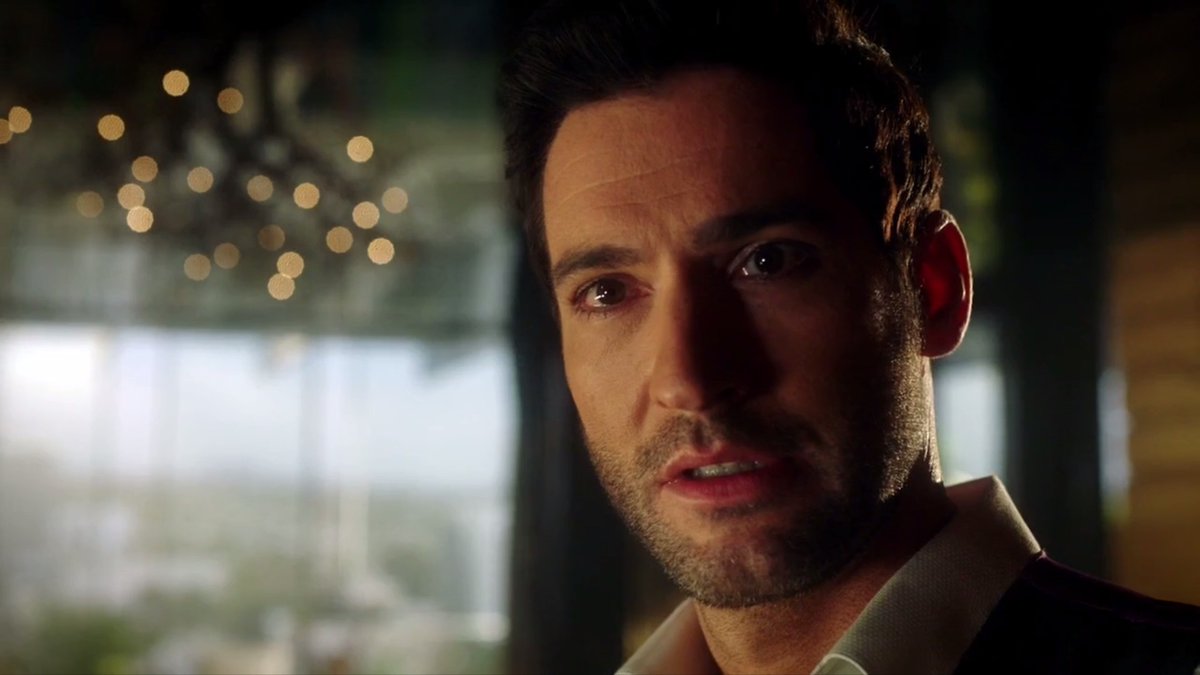 The whole season is abt his identity. 304 end scene brought this thread lol. You rly see him struggle the most w/ it in S3.  #Lucifer   has been defined by this "You're the Devil" for so long, he doesn't who he is without it. 8/21