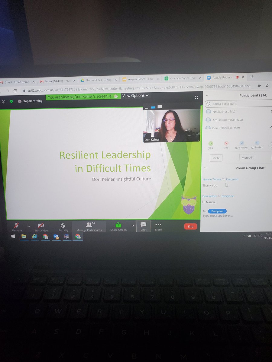 Nneka's tweet image. Great presentation by on Mindful Leadership by changing your mindset to stress by Dori Kelner.. #drupalgovcon
