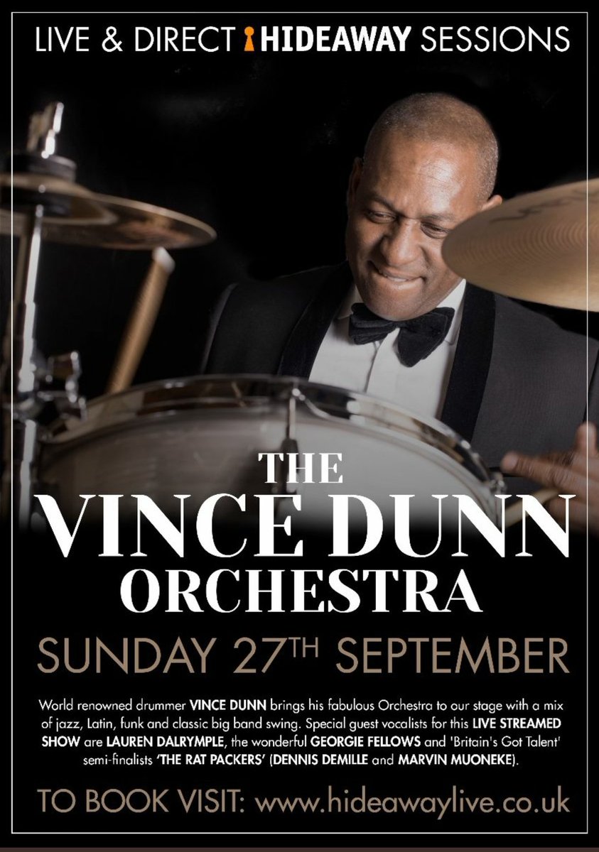 Live &amp; Direct, streaming to support musicians. Don't Miss! #covidsafe #soul #neosoul #jazz #swing <a href="/Seriouslive/">Serious</a> <a href="/musicvenuetrust/">Music Venue Trust</a> <a href="/omarlyefookMBE/">Omar lyefook MBE</a> <a href="/VinceDunnMusic/">Vince Dunn Orchestra</a> <a href="/LdDalrymple/">Lauren Dalrymple</a> <a href="/GeorgieFellows/">Georgie Fellows</a> <a href="/DenDeMille1/">Dennis DeMille</a> <a href="/DebraDebs/">Debra Debs</a> @soulgigs mailchi.mp/hideawaylive/s…