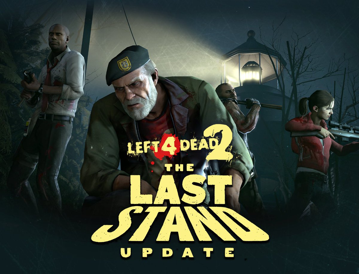Find your friends, dust off your guns, and face the zombie horde one last time in The Last Stand Update, a massive Left 4 Dead 2 update built by the community. 

Left 4 Dead 2 is also FREE this weekend starting right now, and on sale for 80% off! l4d.com/laststand