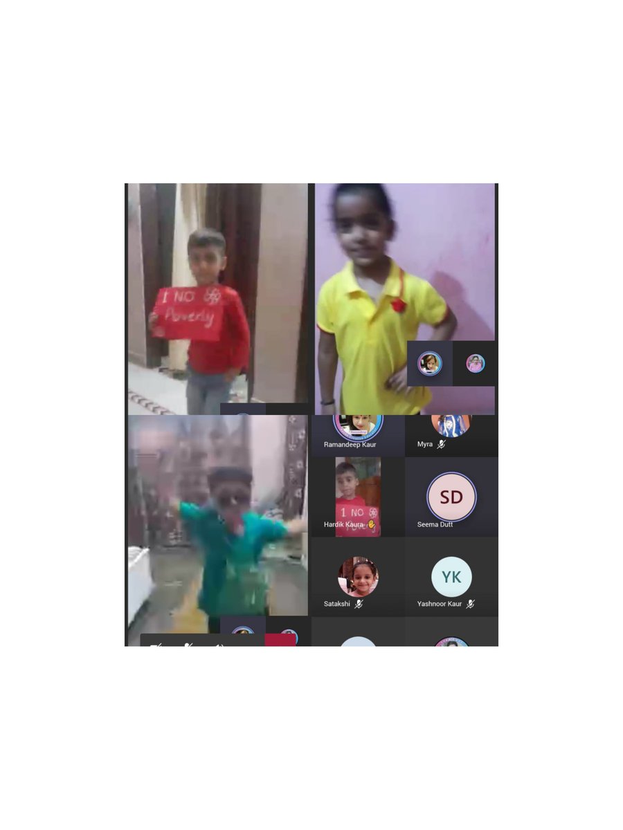 SeemaDutt3's tweet photo. Today we r celebrated SDGs and conduct Fashion show  in Remote learning https://t.co/kxLc9fkvL2 was wonderful experience for me and my Kidoos.@maltiduggal @RiseUp4SDGs @edu_sdg #Act4SDGs @KnpsIndia #TurnItAround #ForPeopleForPlanet  @SDGChoupal  @SDGAction  @unhabitatyouth https://t.co/epN4cwNeAH