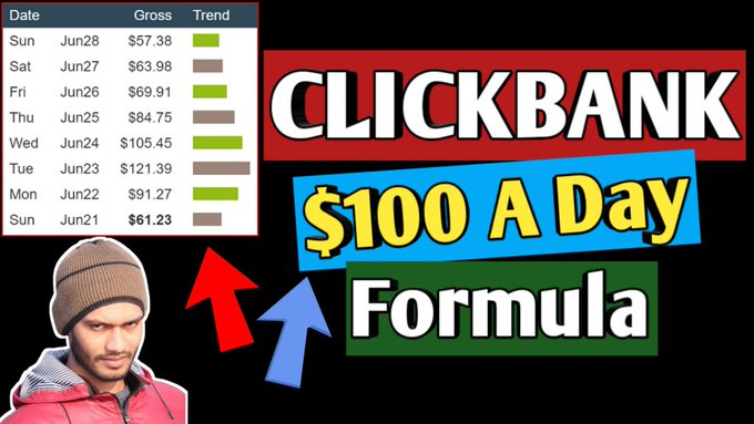 PritomKarmokar7's tweet photo. ❤️ Clickbank Tutorial For Beginners ❤️
👉 Watch This Complete Tutorial Here: https://t.co/UyjPfkFLZn
#clickbank #clickbanktutorial #freetraffic #clickbankaffiliatemarketing #makemoneyonline
#affiliatemarketing #homebusiness #digitalmarketing #workfromhome #workathome https://t.co/5I7MEubBxo