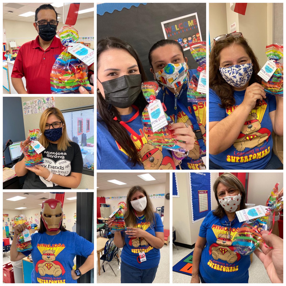 MayraAGarcia2's tweet photo. We simply cannot “MASK” our gratitude for you! Thanks for all you do Pre-K Bilingual Team! #plcleaders #AldineAnywhere #Superheroes @Hinojosa_AISD @BannisterInbox @ms_moreno_pk @msam07_ecpk @MeisterDenise https://t.co/R8PISdrInA