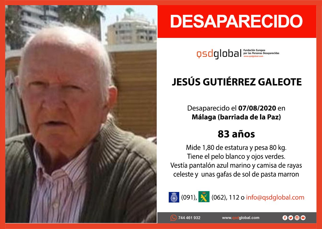 NADIRmalaga's tweet photo. Desde nuestro programa, como novedad está temporada, abrimos una ventana para desaparecidos sin causa aparente. Hablamos sobre Jesús Gutiérrez con su hija Paqui. Os pedimos difusión. @QSDglobal @Luisalgoro #Desaparecidos @Quepechadetarde https://t.co/eFid2ZeK1y