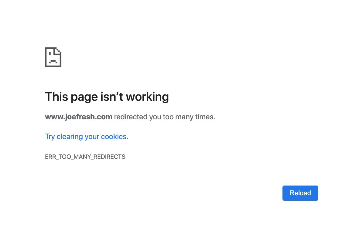 bayboluv's tweet photo. @JoeFresh Been waiting for the Jilly Jacket for the past 5 hrs but now your site is loading up with this error for both Chrome & Safari browsers. I deleted cache & cleared cookies. Hoping it's not just me. #jillyjacket https://t.co/foYwXkZAAi