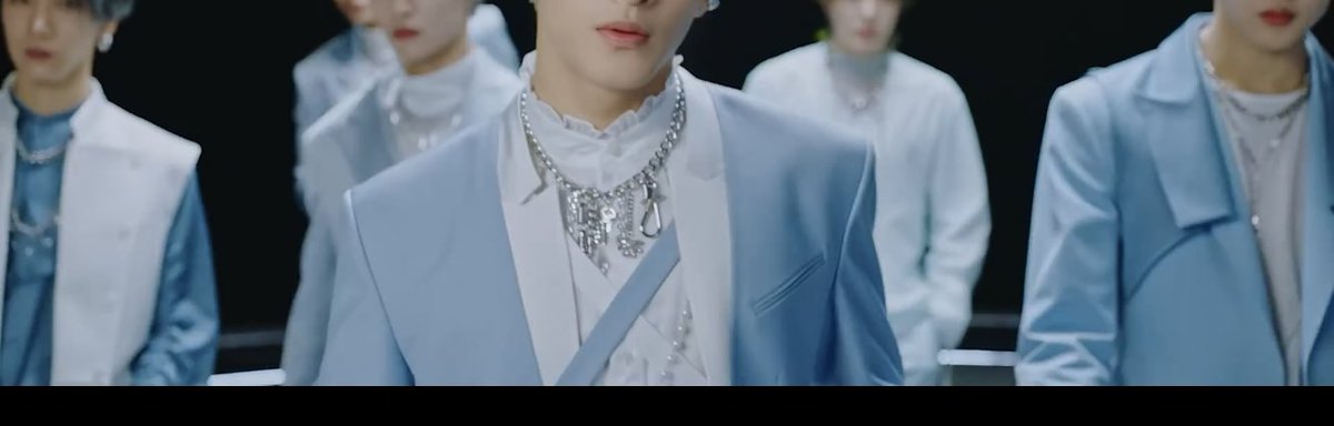 Mark with his frilling like the prince he is. The cross of fabric was such a great idea imo