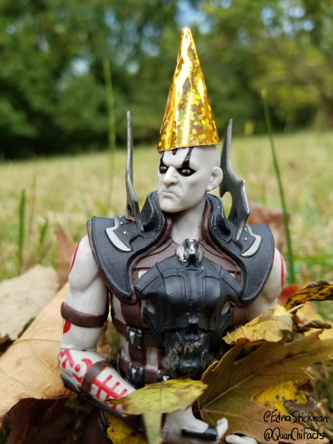 QuanChiFacts's tweet image. 🎈💀It's Quan Chi's birthday today! Well, the predictive text version, at least. Why not write him a birthday message using predictive text? Type "Happy birthday Quan Chi, you are" and then let it fill in the blanks 💚

#quanchi #woolay #quanchifacts #mortalkombat #predictivetext