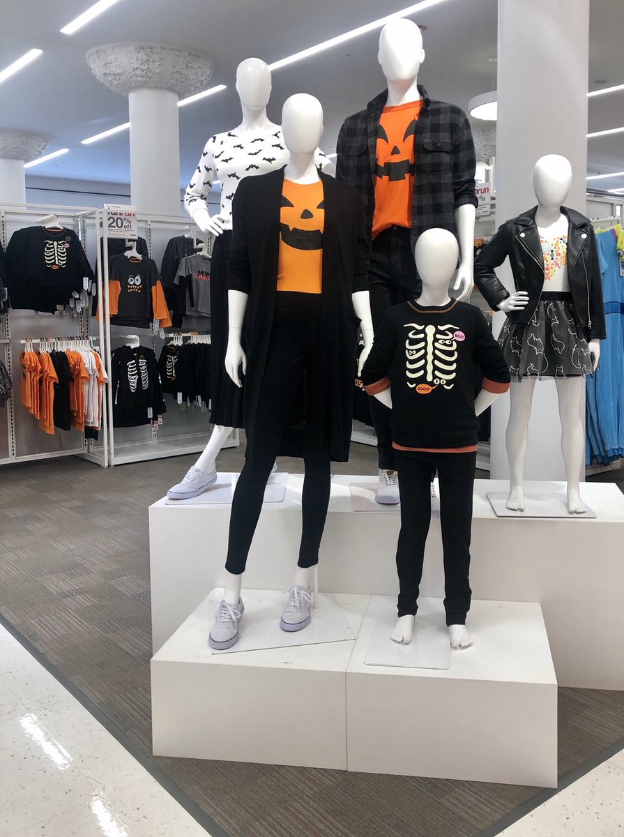 analisevm's tweet photo. Can’t wait to see the impact these fun mannequin moments will have! 

Holiday Styling will be here before you know it - but in the mean time we’ve got Halloween for the whole family and a bright and fun Head &amp; Hand shop just in time for fall.

#targetstyle #t2799 #target https://t.co/t7j8iLxcKt