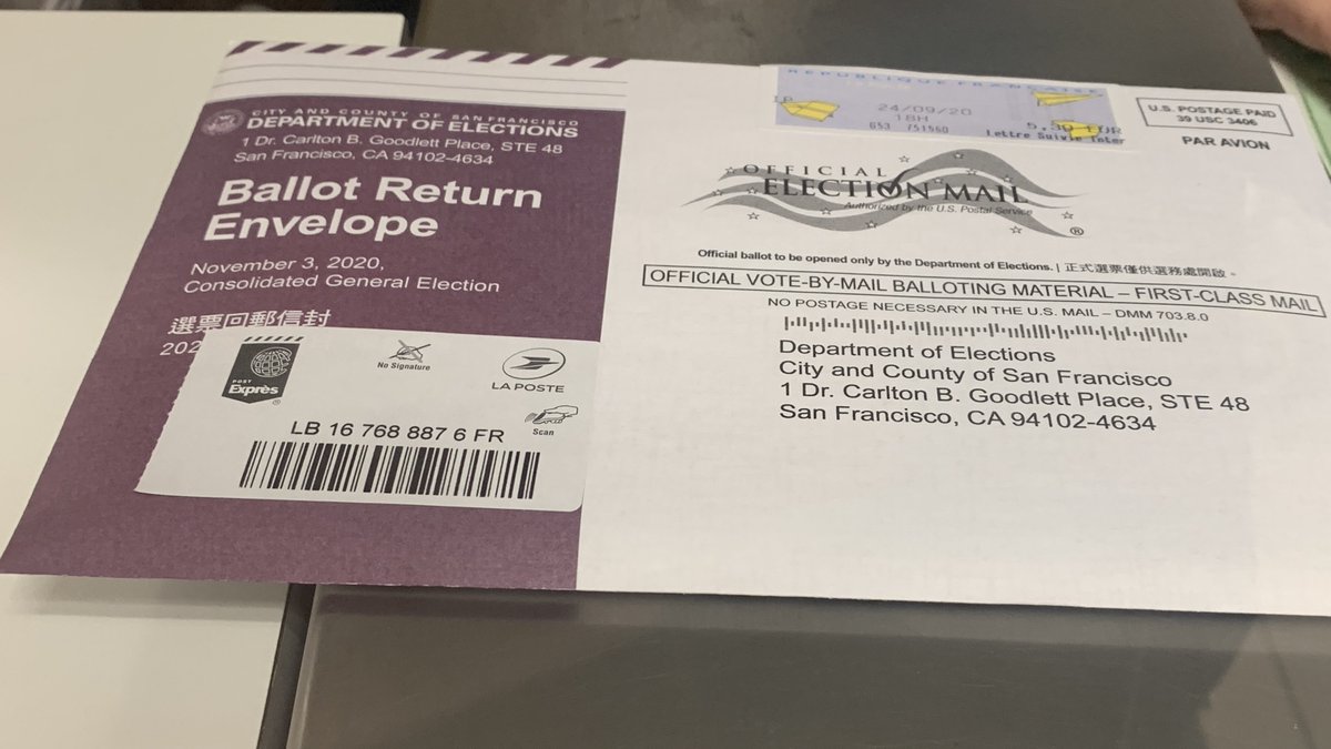 Incitatous's tweet photo. This should be early enough 🗳
#VOTE #Election2020 https://t.co/U2Fc4D71qU