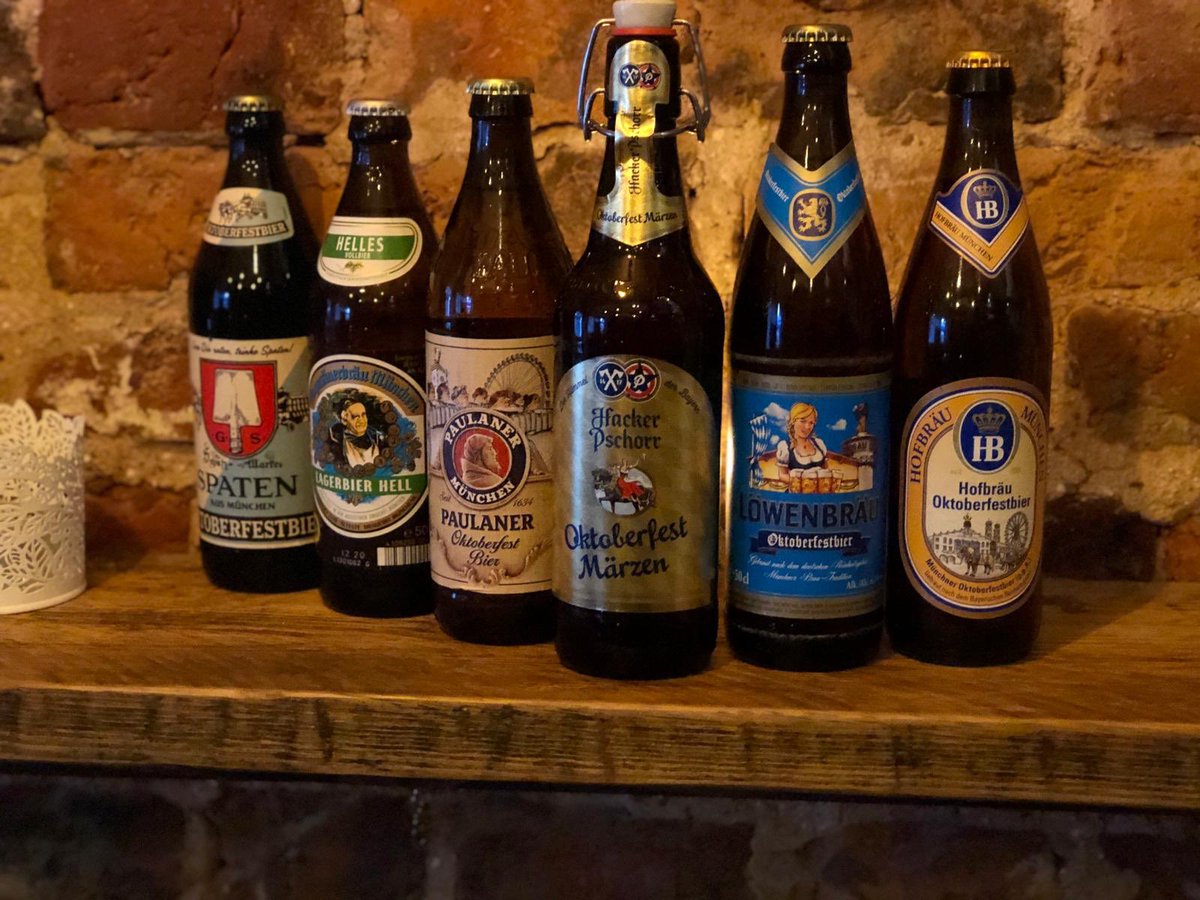 Eden Bar Garden Prescot On Twitter The Only Place To Try All The Official Munich Oktoberfest German Beers In Prescot Is At Edenprescot Available Whilst Stock Lasts Augustiner Hackerpschorr Hofbrau