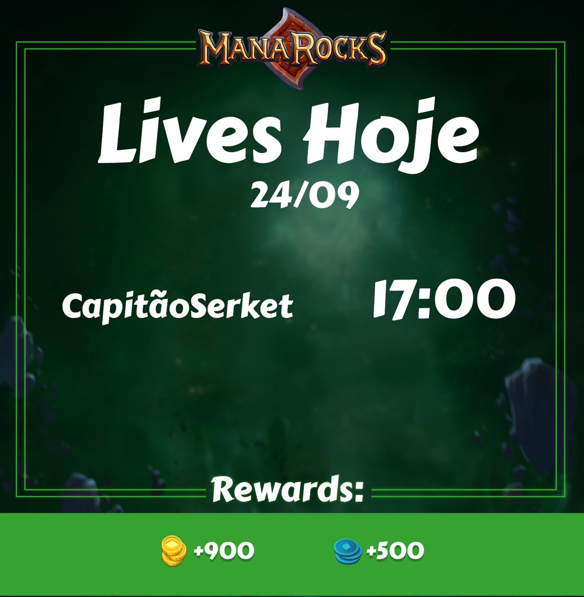 manarocksgame's tweet photo. Fala Pessoal!

Hoje nós iremos ter mais uma live bem especial.

CapitãoSerket às 17h00 em:
 https://t.co/rTPcdTm42P https://t.co/t7fQLMewEW