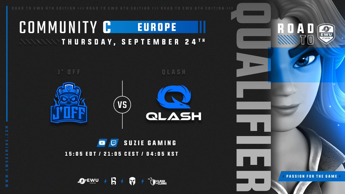 Tune in for some <a href="/EWUGamingMobile/">EWU⚡️Gaming</a> qualifiers action in nearly an hour, good luck to @JOFF_Clan and let's have some fun 🍻