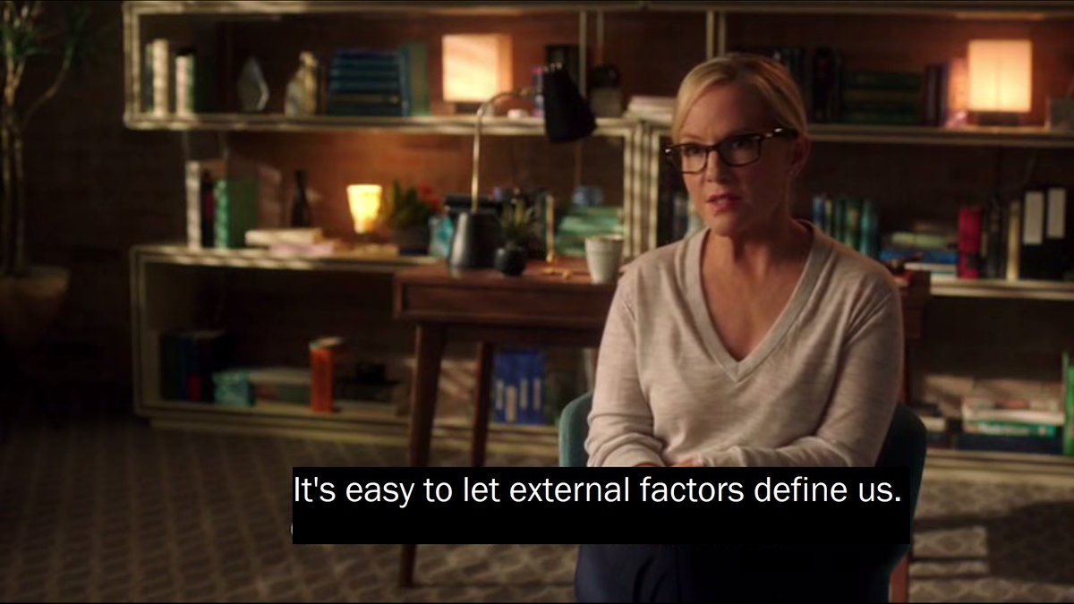 Ofc, now that Linda is in the know, she pinpoints what the problem is w/ his identity but he doesn't hear it lol. That's the issue with his identity crisis,  #Lucifer   isn't the one who defines himself, contrary to what he says, he lets other factors/ppl tell him who he is... 9/21