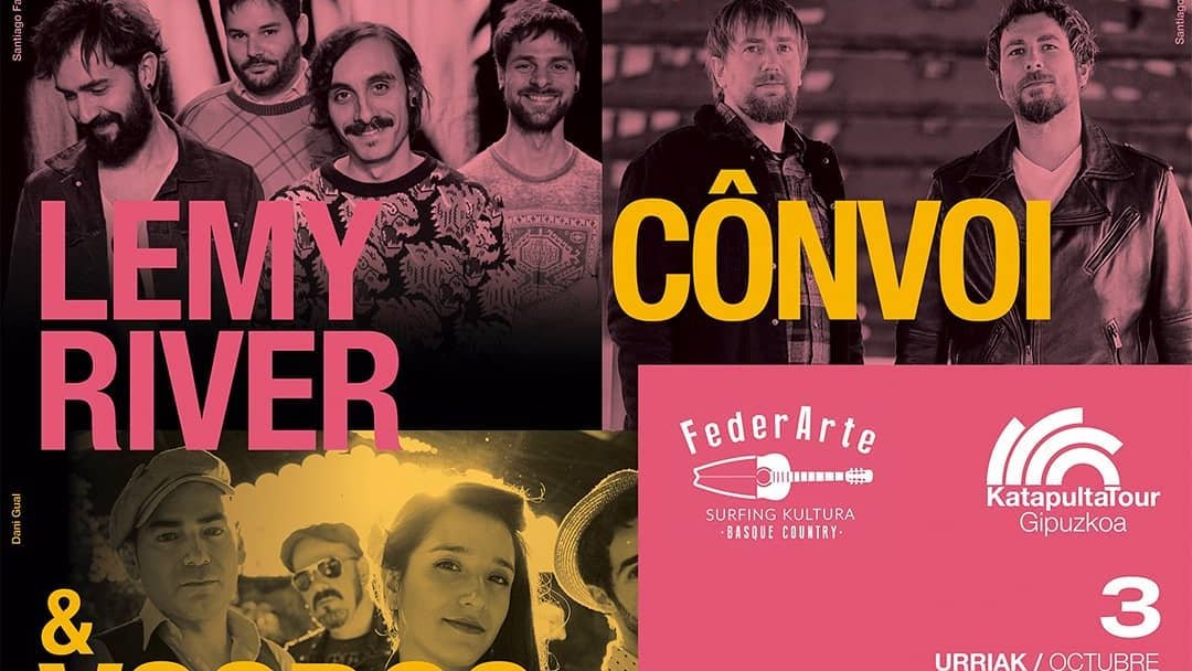 Urriak 3 Octubre
#OrioSUPerFederArteFest2020
Sarrera doan/ Entrada gratuita!!
#musikataldeak #bertako #bertakotalentuak #euskalartistak #euskalsurf #surf #jaialdia #federarte #federartesurfingkultura #EuskalHerrikoSurfFederazioa #Orio #indiestar1