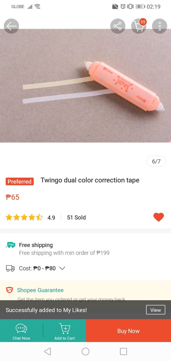 Finally, a correction tape for cream paper  no more ugly white stripes on cream colored paper!! https://shopee.ph/product/16344878/2438269494?smtt=0.306904736-1600971569.9