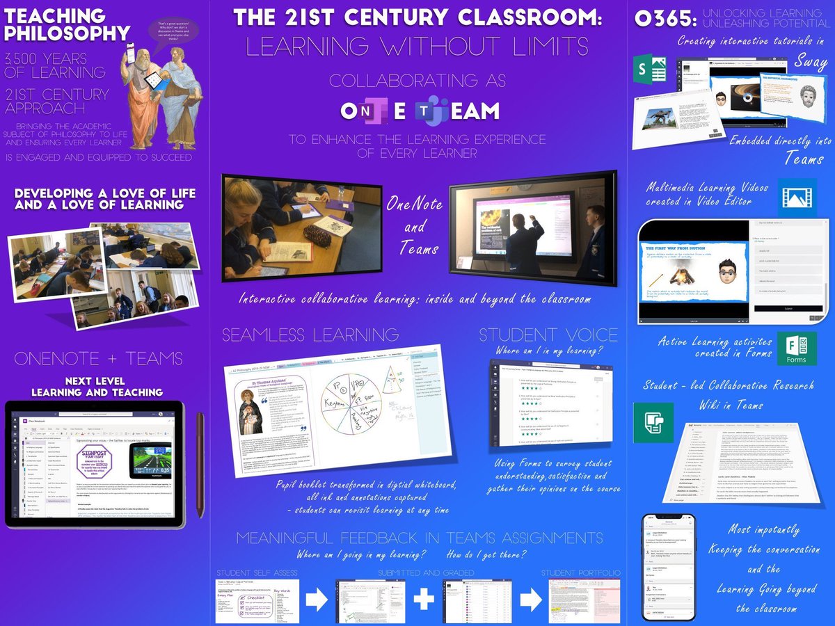 REality_Teacher's tweet photo. @Gowriggle @MicrosoftTeams @OneNoteEDU @NAPD_IE @MS_eduIRL @ESCItweets @MicrosoftEDU @eustace_stephen @msajolliffe @surface @gaughranian @MsKBurke1 Learning as #OneTeam to create the seamless classroom for #AnytimeAnywhere learning with @OneNoteEDU + @MicrosoftTeams and sharing great practice with educators Connected by @Gowriggle #Go2Edu #edshareie #edtech #mieexpert #MIE https://t.co/VDmYfe7onx