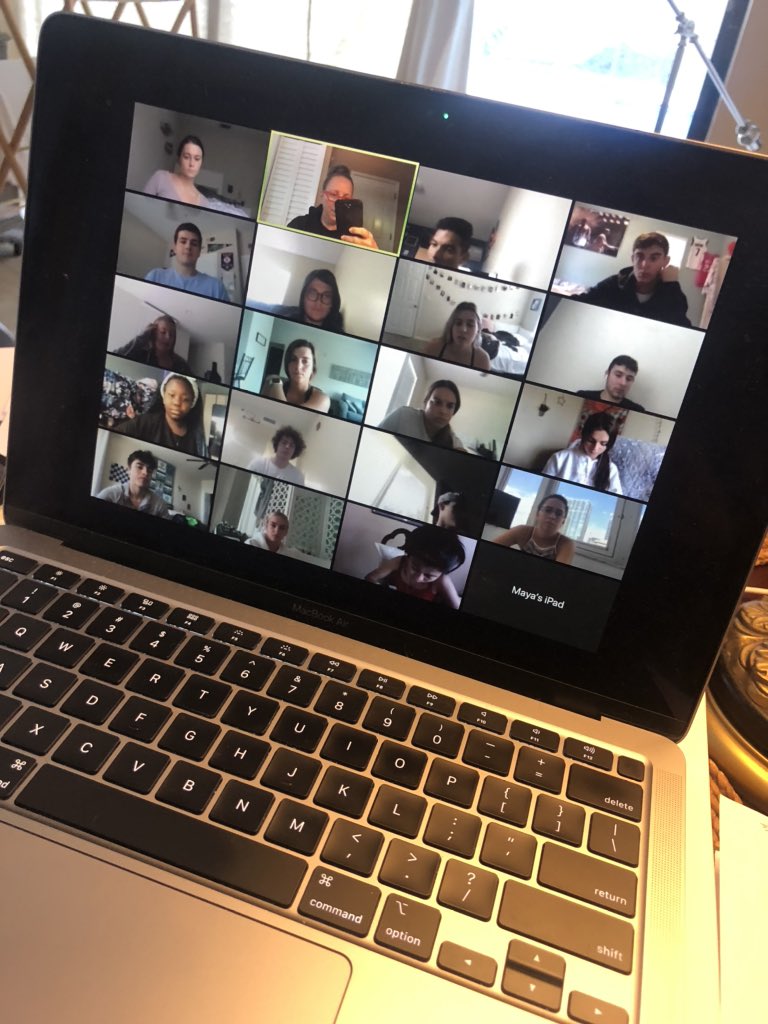 LisaBrockTpa's tweet photo. Covid has zapped the joy of travel, eating out and hugging the people I love. But it cannot destroy my love for teaching. #UTTampa #Spartans #COM284 https://t.co/t8aPxJn89U