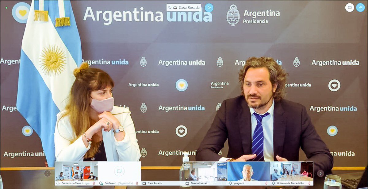 findelmundoar's tweet photo. 🇦🇷 Somos la primer provincia en firmar el acuerdo marco de colaboración y asistencia técnica con @ARSATSA y la Nación para promover el acceso y uso compartido de infraestructura física de telecomunicaciones y así reducir la brecha digital en el marco del Plan Conectar 2020-2023. https://t.co/T0fJs2ZOxD