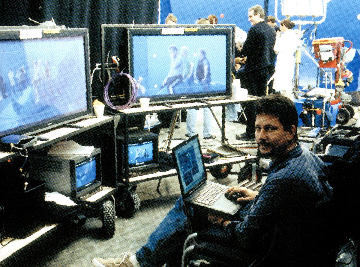 Just for fun, some old pics of John Knoll. (guess the movies)