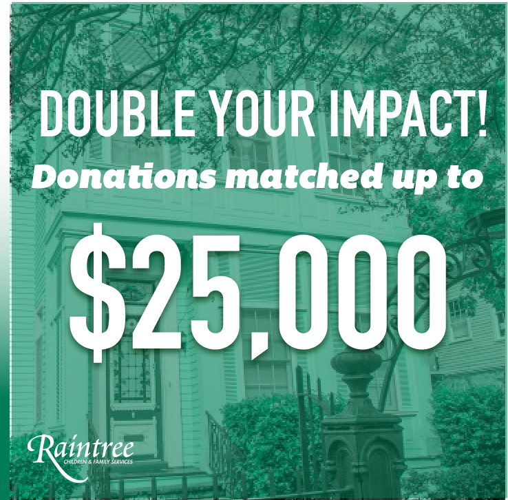 Thanks to our friends at the Oscar J. Tolmas Charitable Trust, all donations to Raintree House will be matched up to $25,000! Support the girls at Raintree House by visiting 
the link our bio today!   #NewOrleans #NOLA #Fundraising #FosterCare