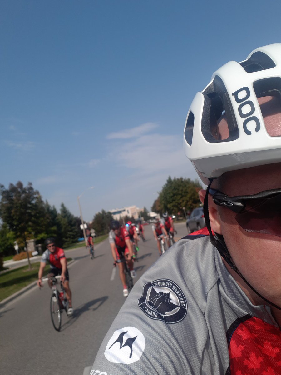 Beauty day to ride in support of the memories of fallen officers. Proud to have been invited to ride with the @YRP @CanadianR2R Team today through @GOtransit @GOTransitSSD #YorkRegion service area #heroesinlife #ridetoremember #R2R #deedsspeak #guardiansofthejourney