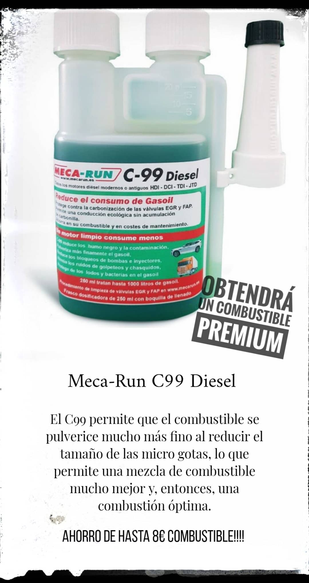 Pack Limpieza Carbonilla Diesel Gasolina 1 LITRO - Eco Carburante Motor
