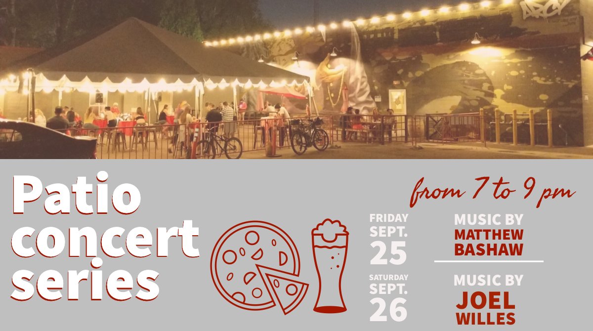 The weekend weather looks nice, it'll be a great time on the patio with pizza, beer and great music! #levelcrossingbrewing #801beers #utahbeer