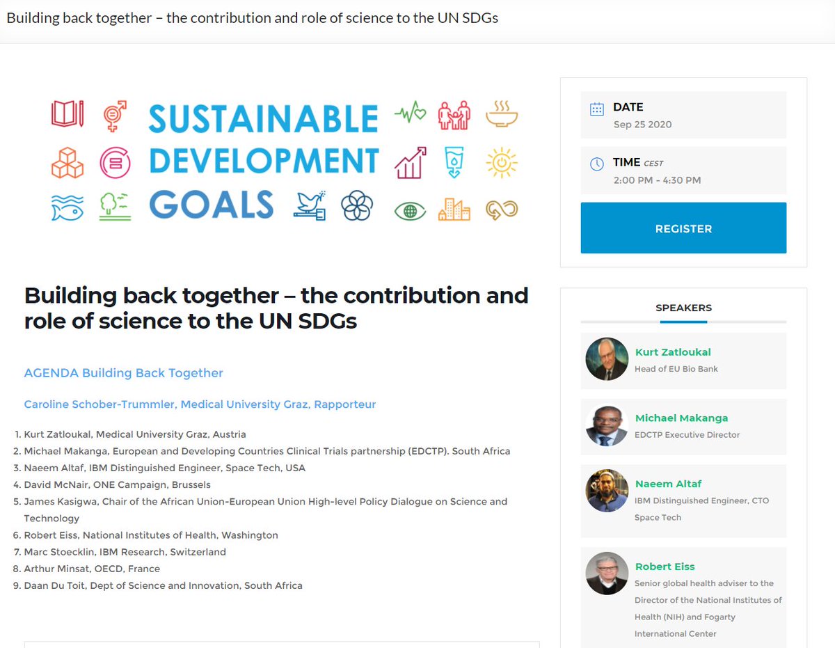 Lahorite's tweet photo. I'll be speaking tomorrow at a United Nations 75th session panel. "How Space Tech can support the #UN #SDG by global level collaboration"
#UNGA75 #ScienceDigital #SDG #IBM #SpaceTech https://t.co/Qhml2ACWBi