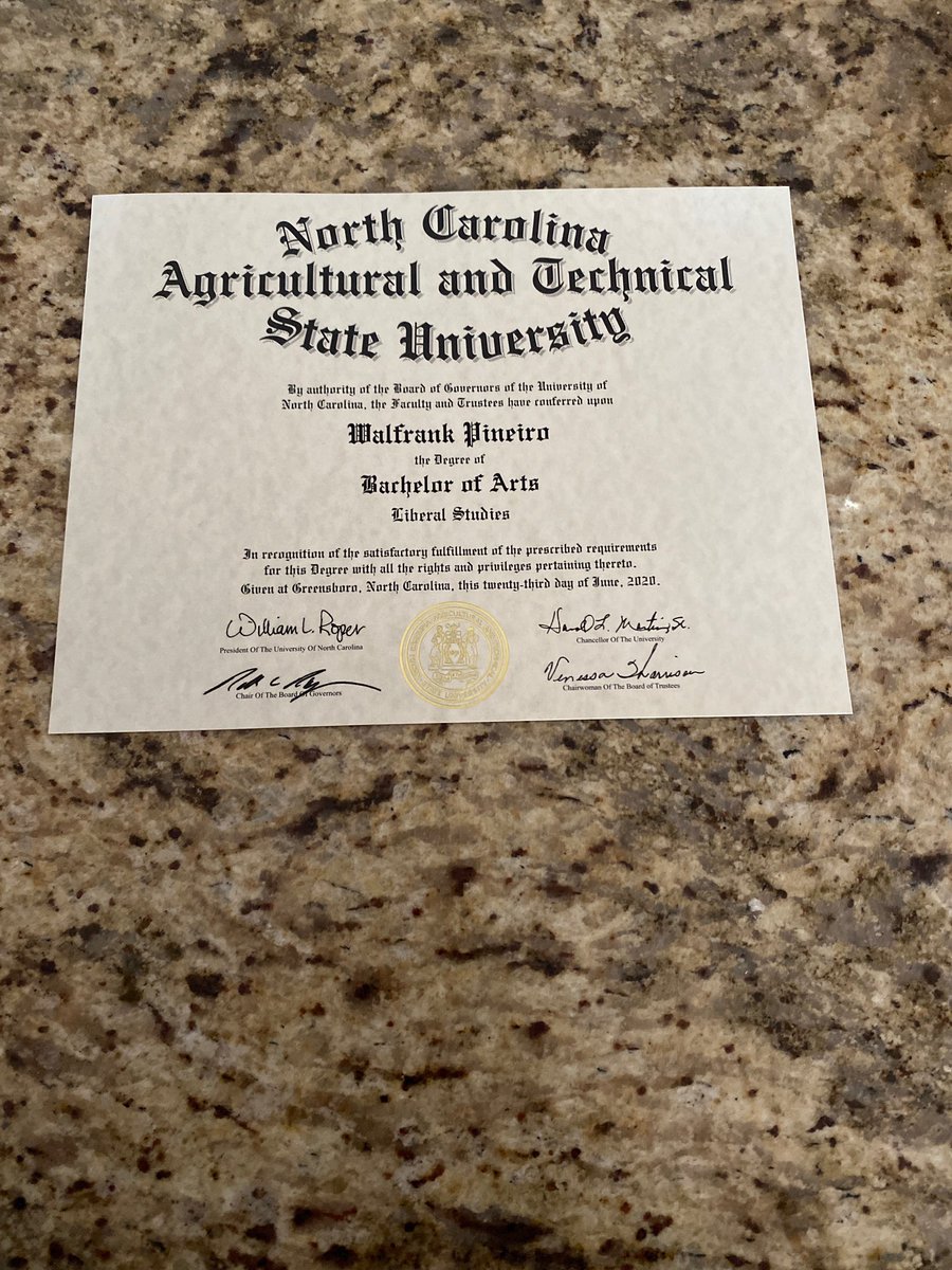 BenHallbsb16's tweet photo. Love getting texts like this!  @walfridavid finished what he started!  First generation college graduate, he blazed his own trail to do it!  🎉 ⚾️ @ncatsuaggies  @d1baseball @NCATAGGIES #BiggerThanBaseball #DevelopingMen #AggiePride https://t.co/oUYZ7pf3Yt